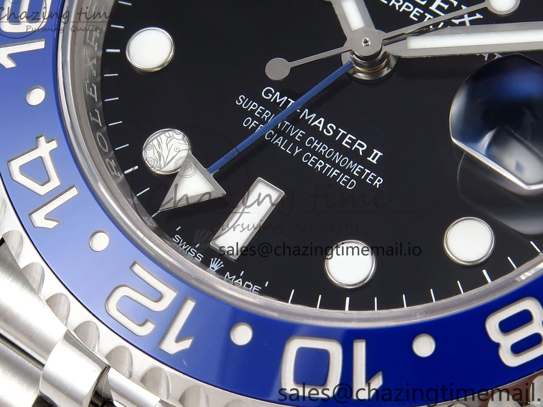 MiroTime 1220 GMT-Master II 126710 BLNR ZF 1:1 Best Edition on Jubilee Bracelet SH ComfortFit 962